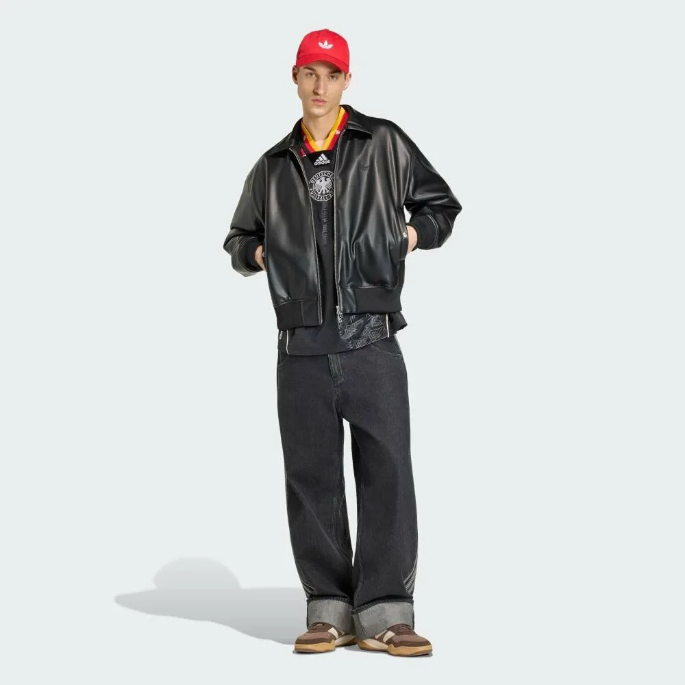 Футболка Bring Back Remix Germany Adidas, black — фото 3