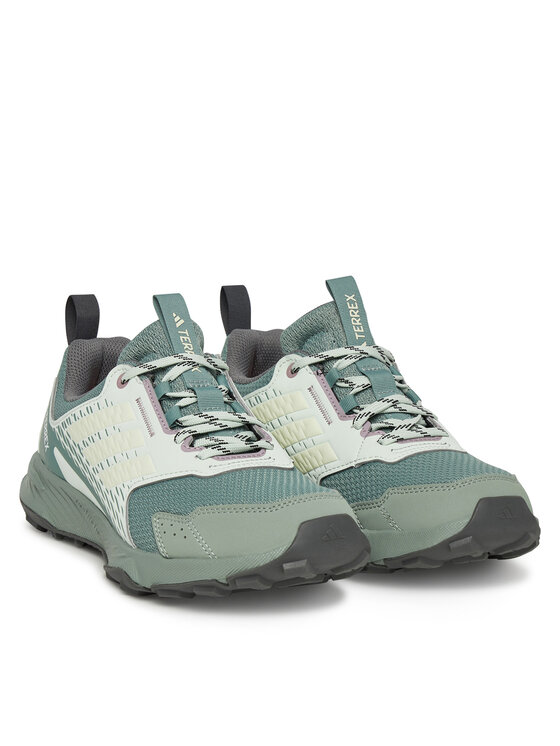 Кроссовки для бега Tracefinder JI4289 Adidas, зеленый — фото 2