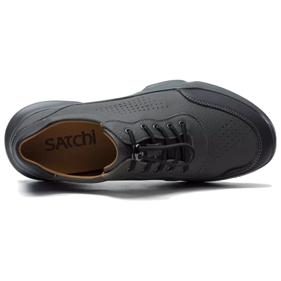 Кроссовки мужские Lifestyle Shoes Men Low-Top Gray Satchi — фото 3