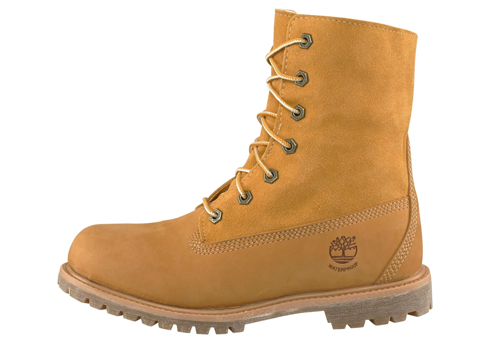 

Ботинки Timberland на шнуровке " Timberland Authentics Teddy Fleece", водонепроницаемые, цвет Wheat