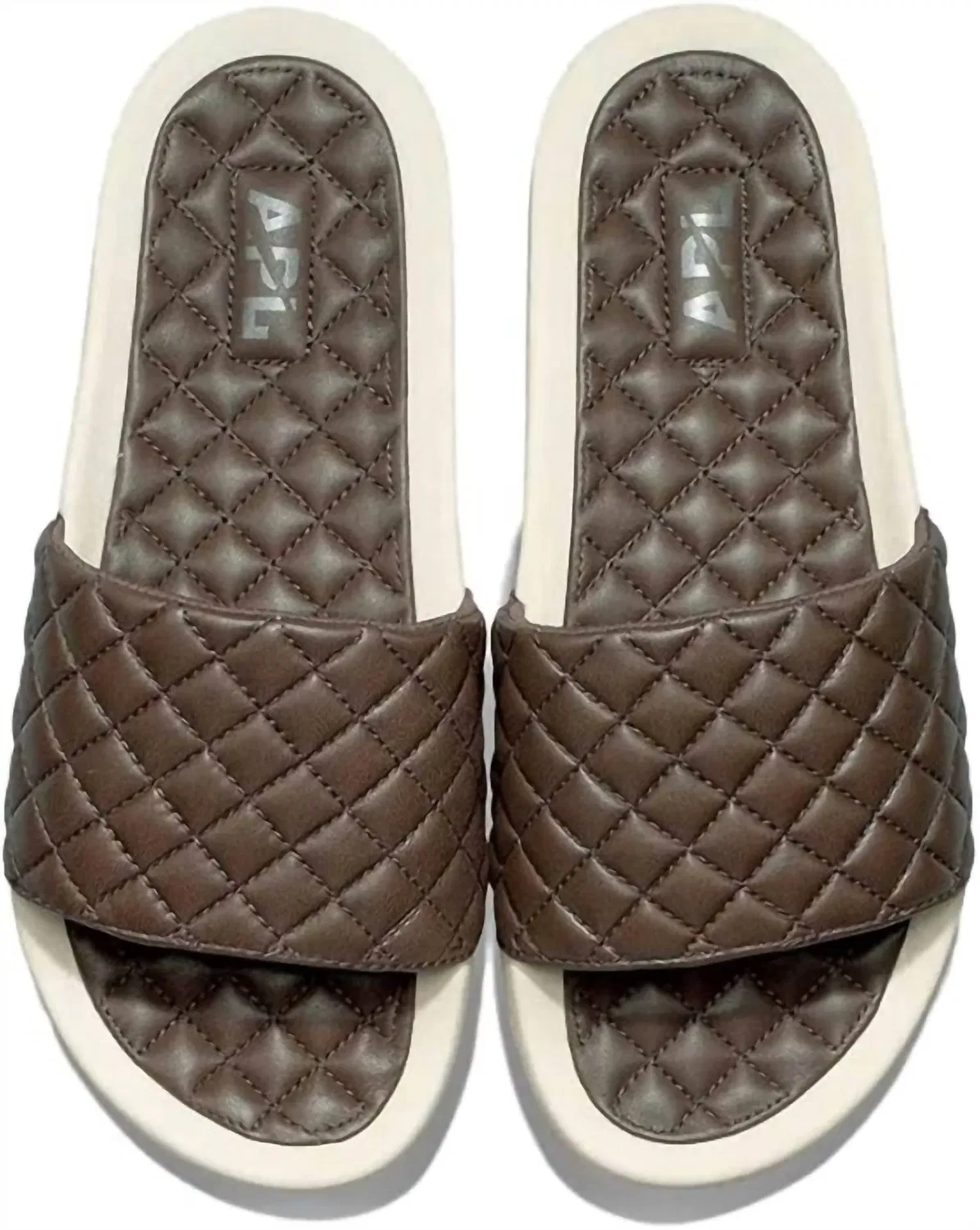 APL Men's Lusso Slide In Chocolate/pristine