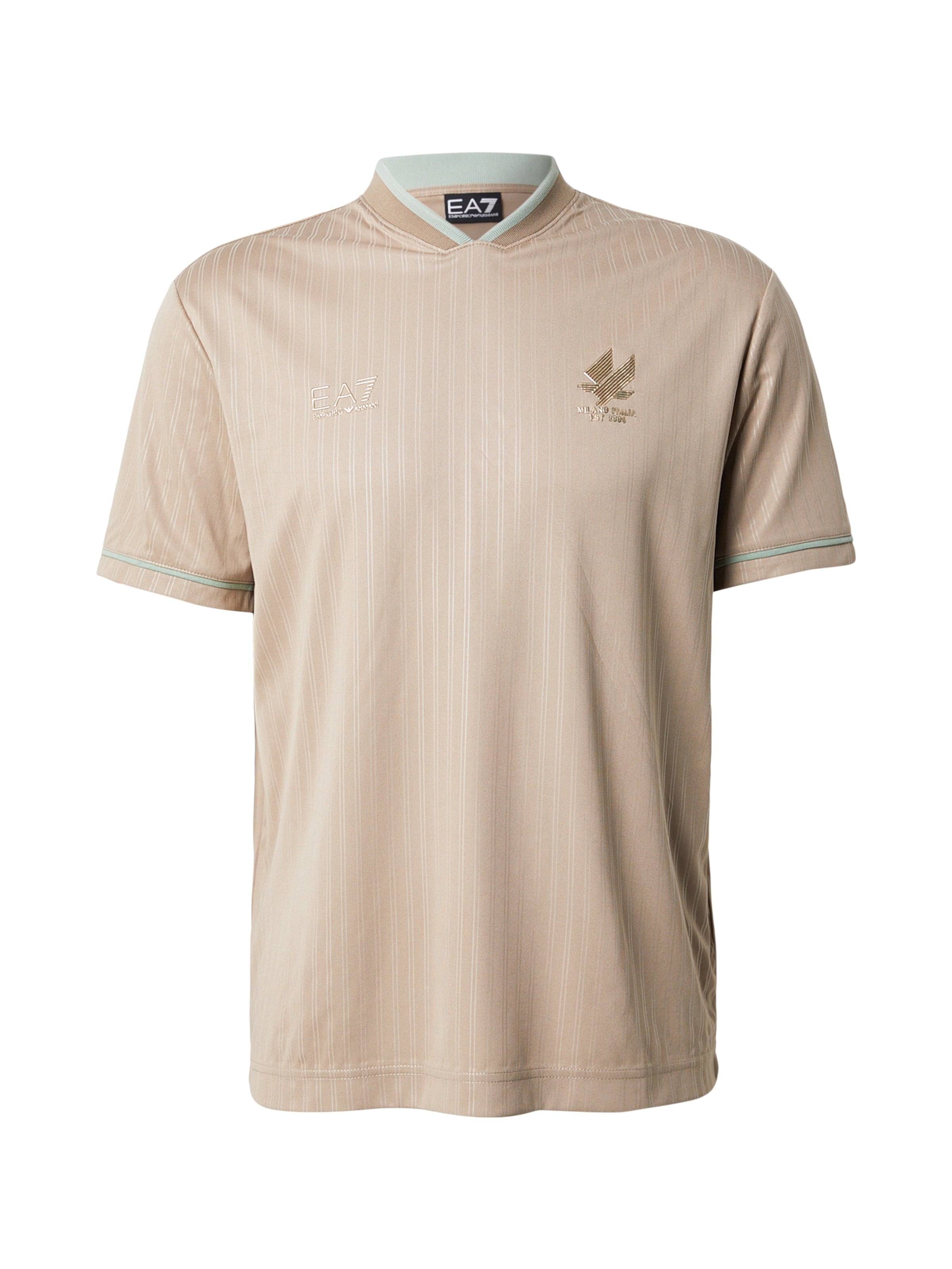 

EA7 Emporio Armani Футболка Performance в цвете Beige, Light Beige