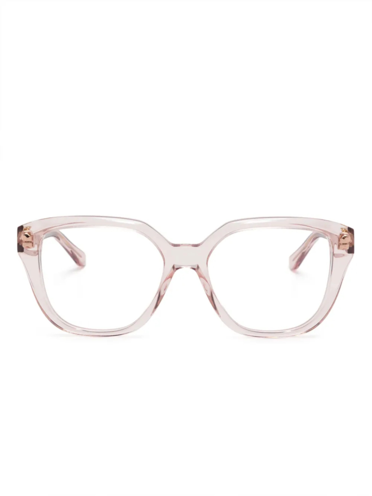 

Очки в квадратной оправе Chloé Eyewear, розовый