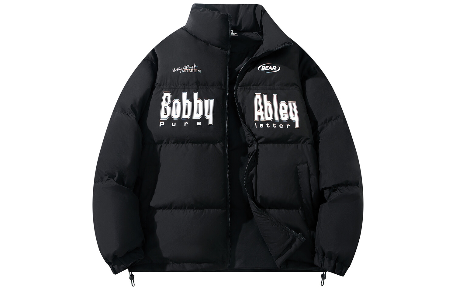 

Пуховик унисекс BOBBY ABLEY, Черный (входит в толстовку)