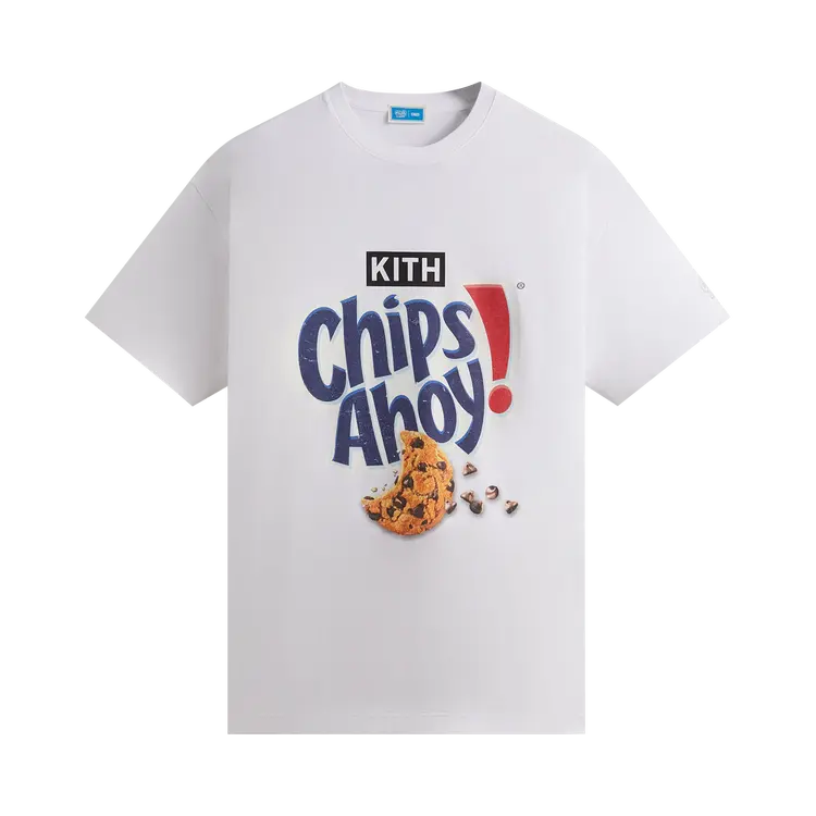 

Футболка Kith Treats For Chips Ahoy! Vintage 'White', белый