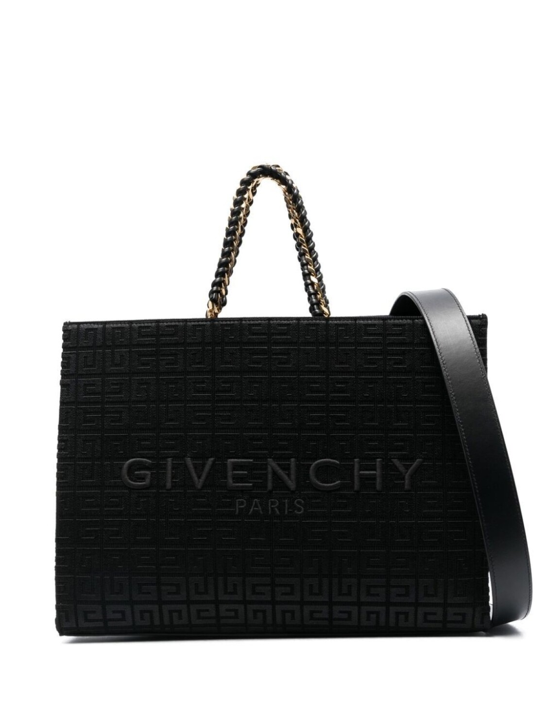 

Сумка-тоут Givenchy с монограммой, черный