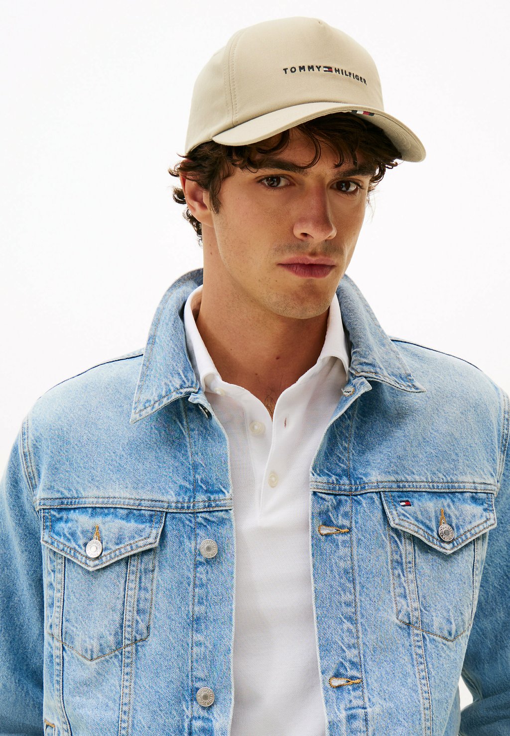 

Бейсболка FOUNDATION SOFT 6 PANEL Tommy Hilfiger, бежевый