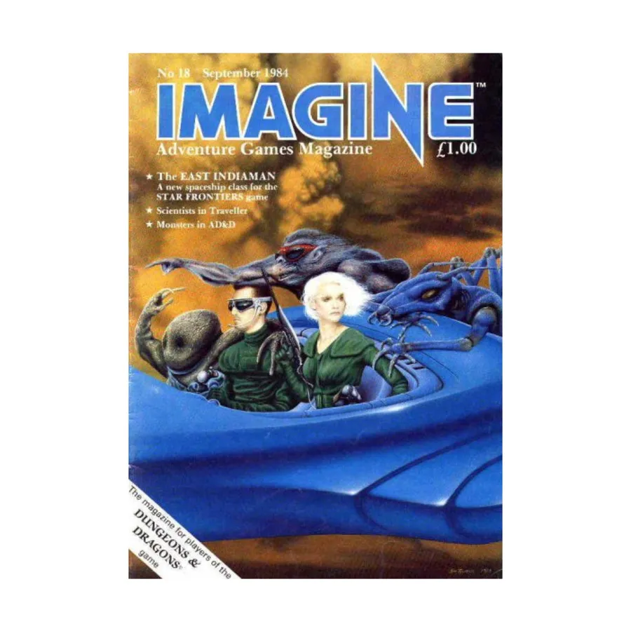 

Журнал #18 "Star Frontiers Module - On the Rocks", Imagine Magazine