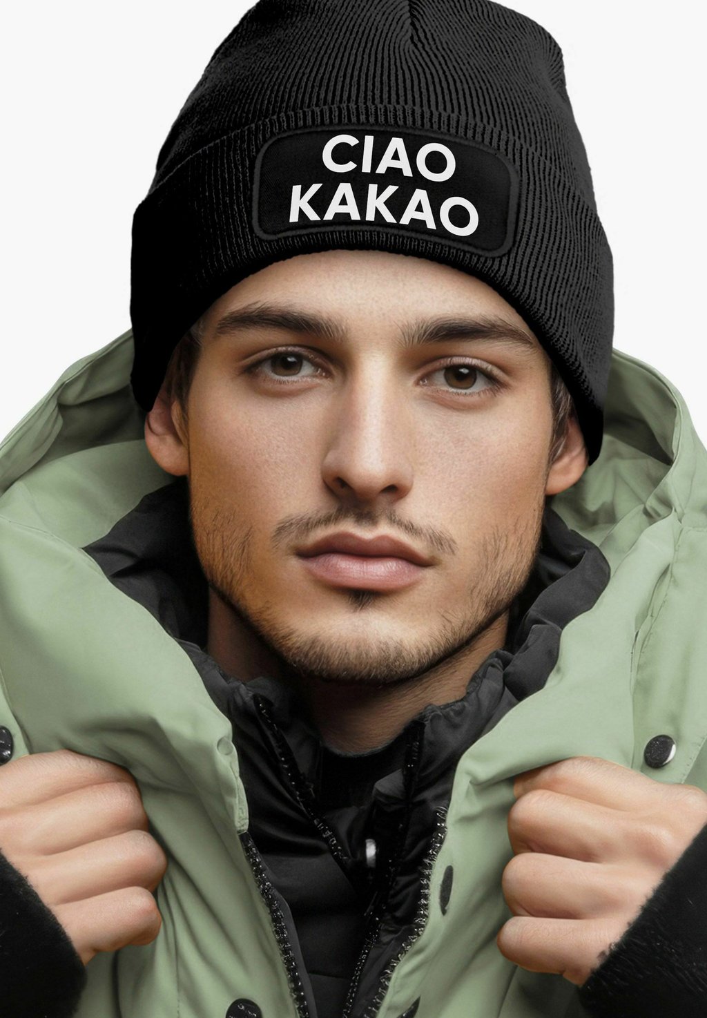 

Шапка MIT PATCH SPRUCH AUFDRUCK LUSTIG MoonWorks, черный