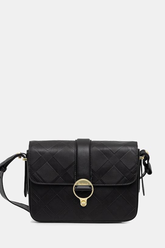 

Кожаная сумка rosa Barbour, черный