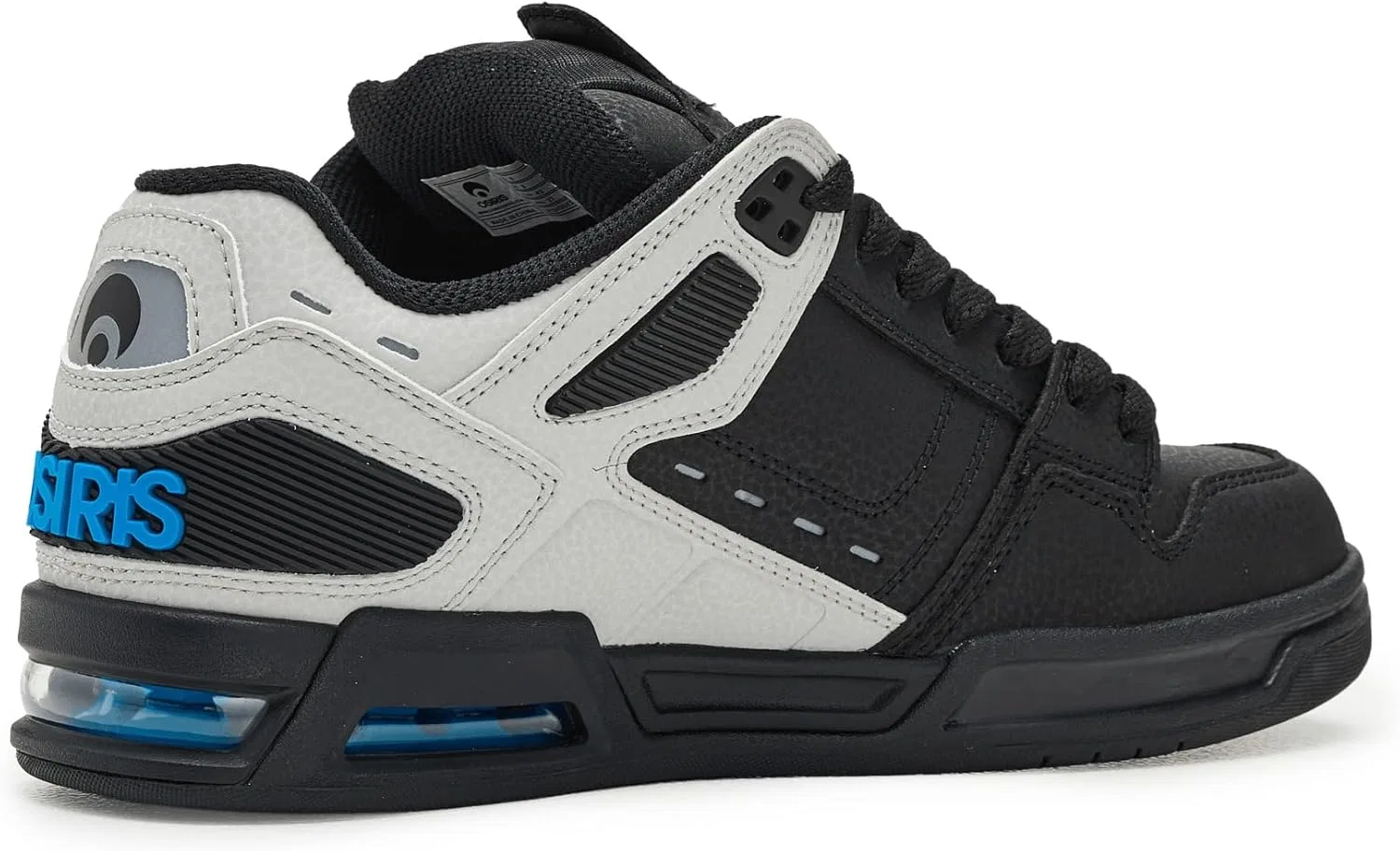 Кроссовки для скейтбординга Osiris, цвет Black/Grey/Cyan — фото 3