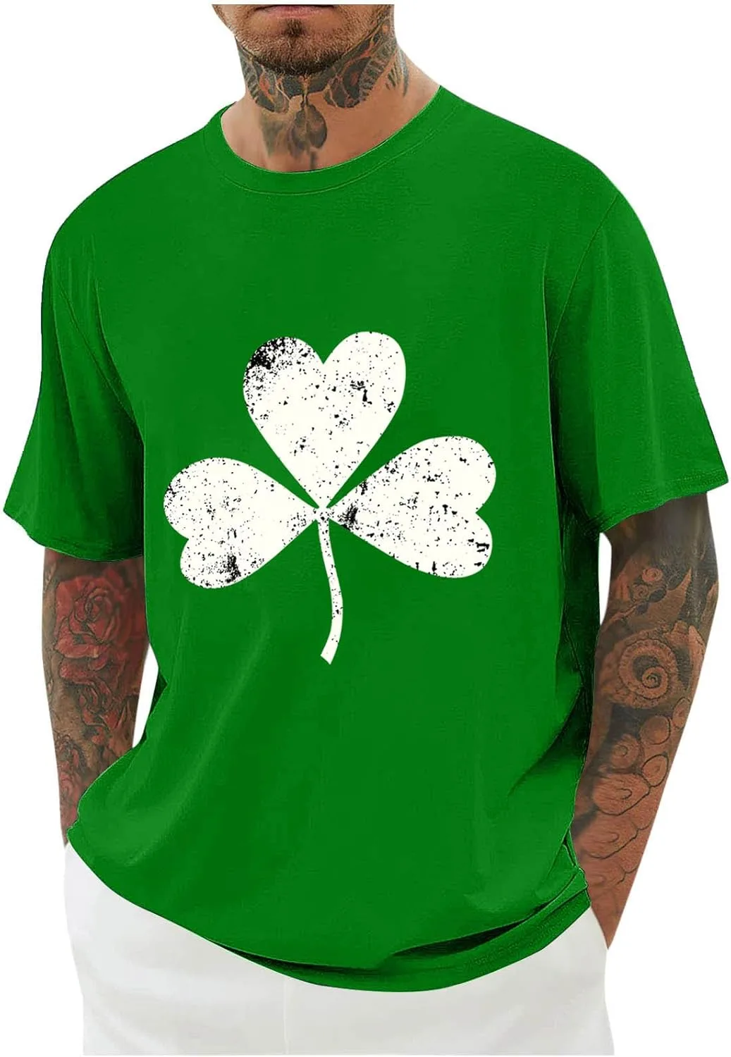 

Футболка мужская St Patrick's Day с принтом Shamrock Zeiyignr