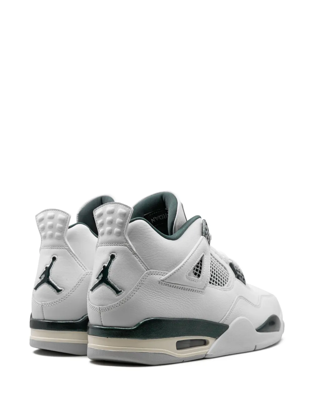 Кроссовки Air  4 Oxidized Green Jordan, белый — фото 3
