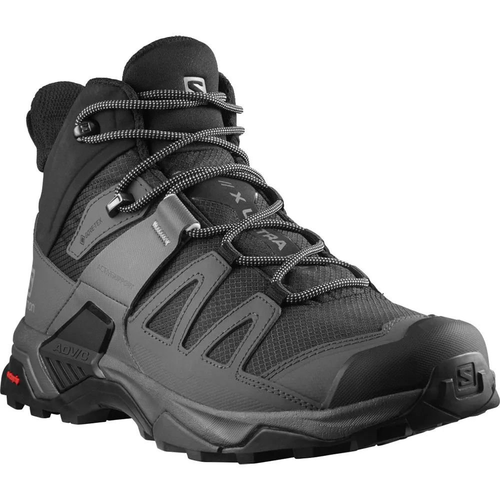 

Треккинговые ботинки Salomon X Ultra 4 Mid Goretex wide, черный