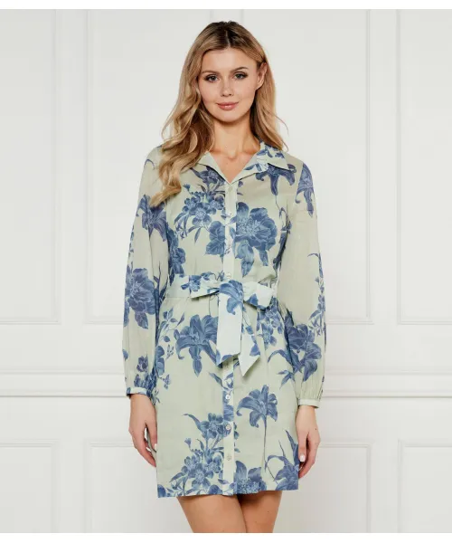 

Платье с поясом Guess Jeans, синий