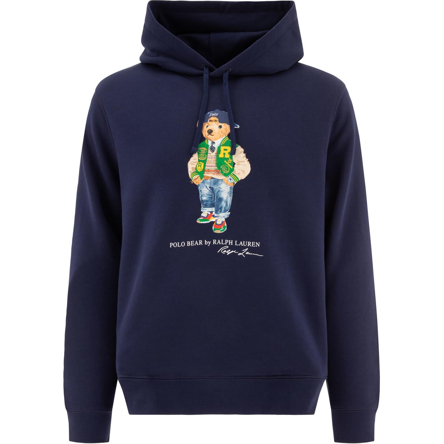 

Толстовка с капюшоном из флиса Polo Bear Polo Ralph Lauren, темно-синий