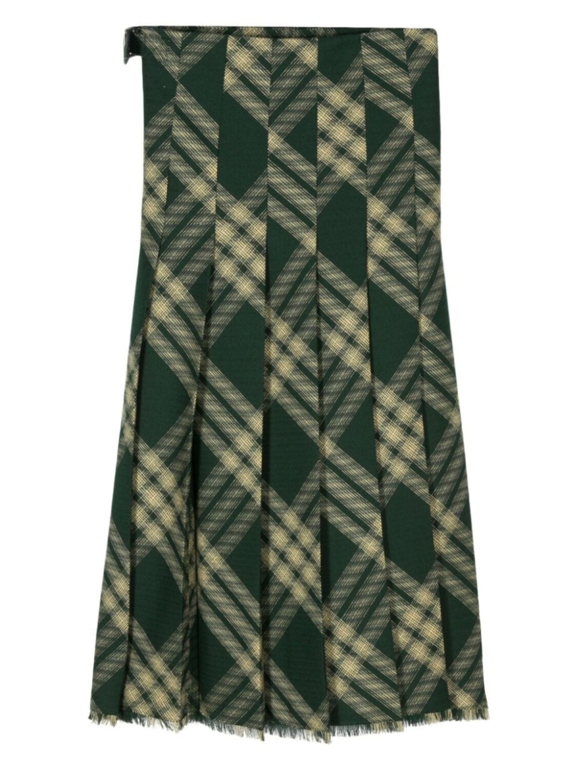 Юбка Burberry, женская, зеленый — фото 2