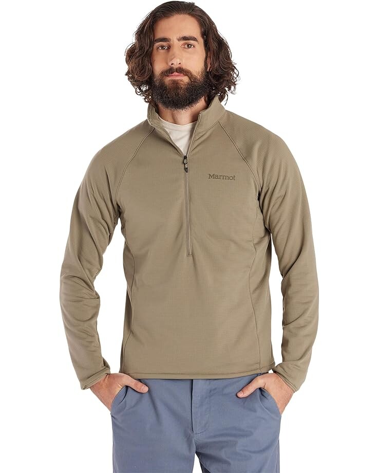 

Куртка Marmot Leconte 1/2 Zip, цвет Vetiver