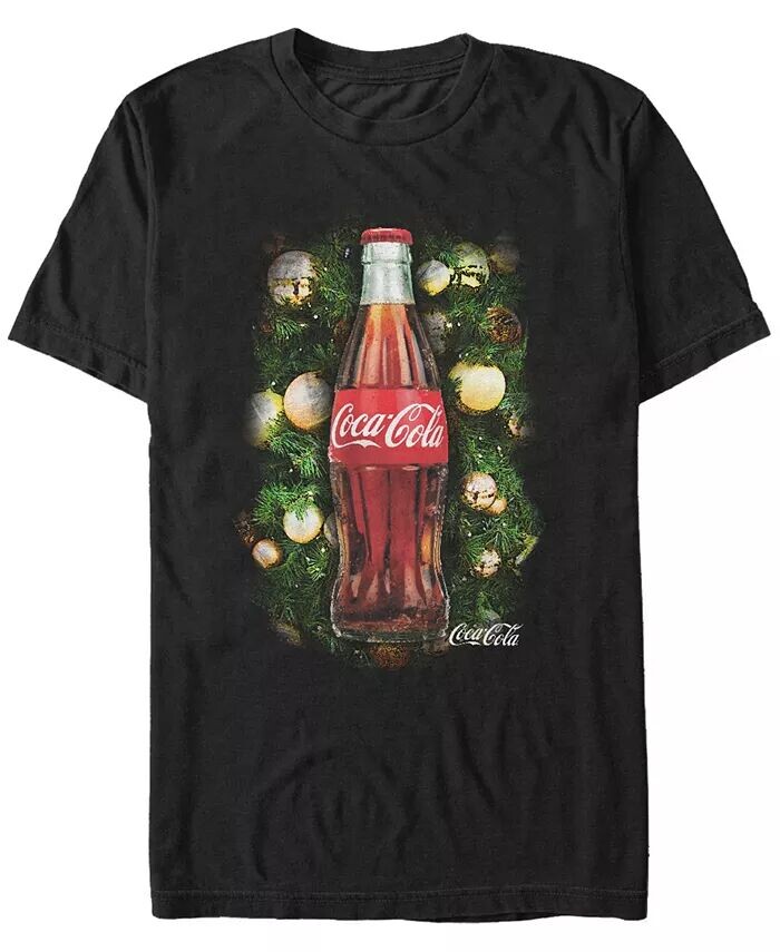 

Мужская футболка с коротким рукавом Christmas Bottle Fifth Sun, черный