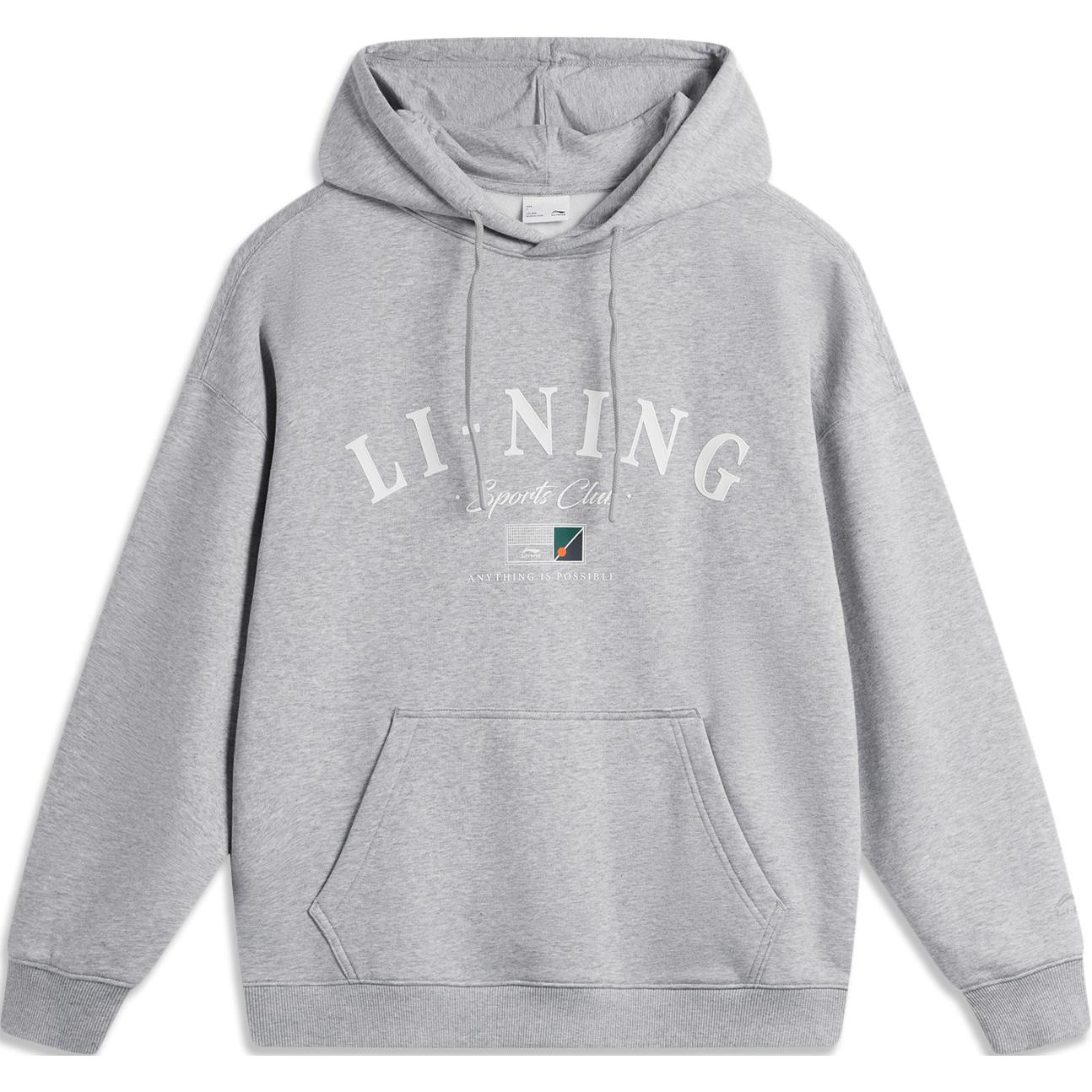 

Толстовка LiNing Sports Life Collection унисекс BC17 Heather Gray