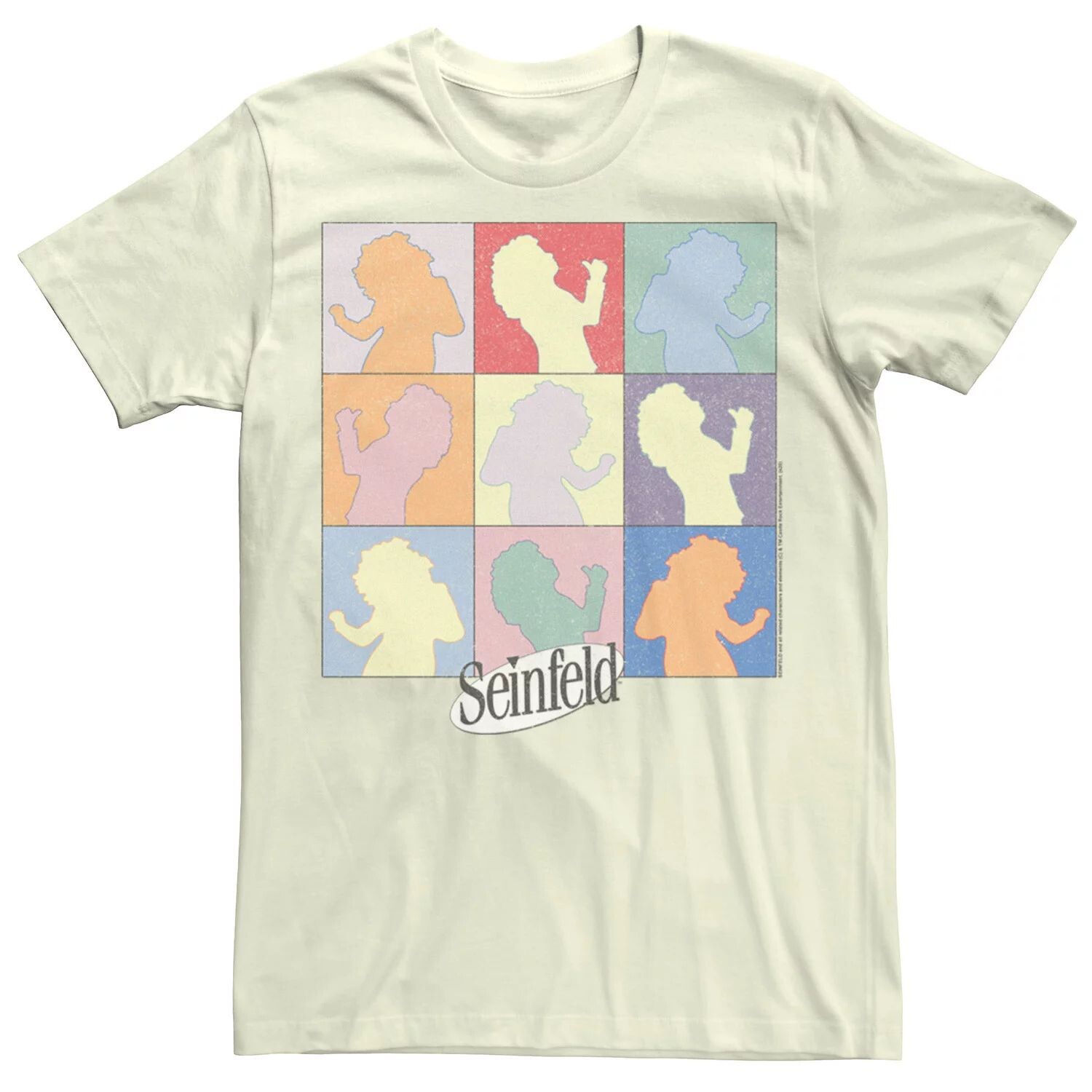 

Мужская футболка Seinfeld Elaine Dancing Pop Art Licensed Character