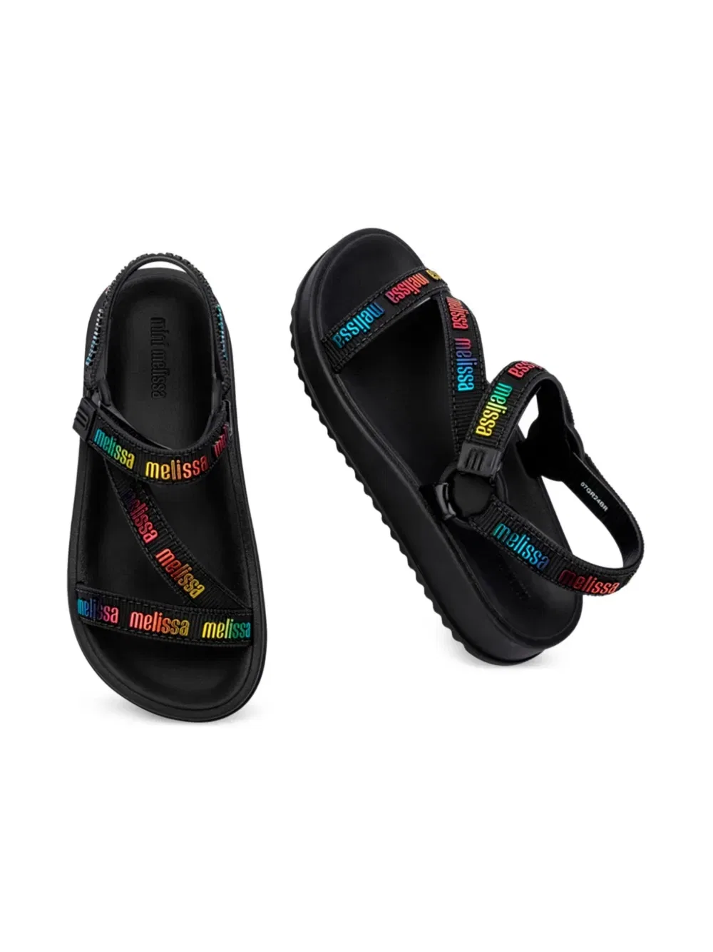 Сандалии Strip MLover Mini Melissa, серый — фото 4