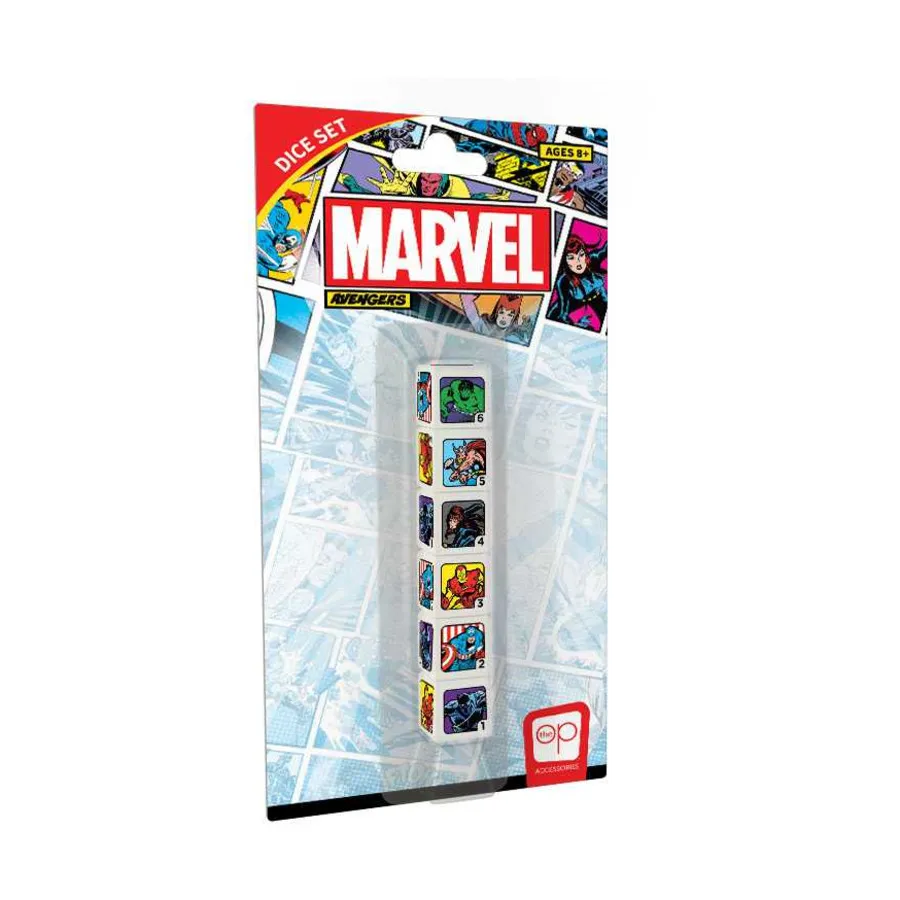 

Набор кубиков «Мстители Marvel» (6), Dice (USAOpoly)