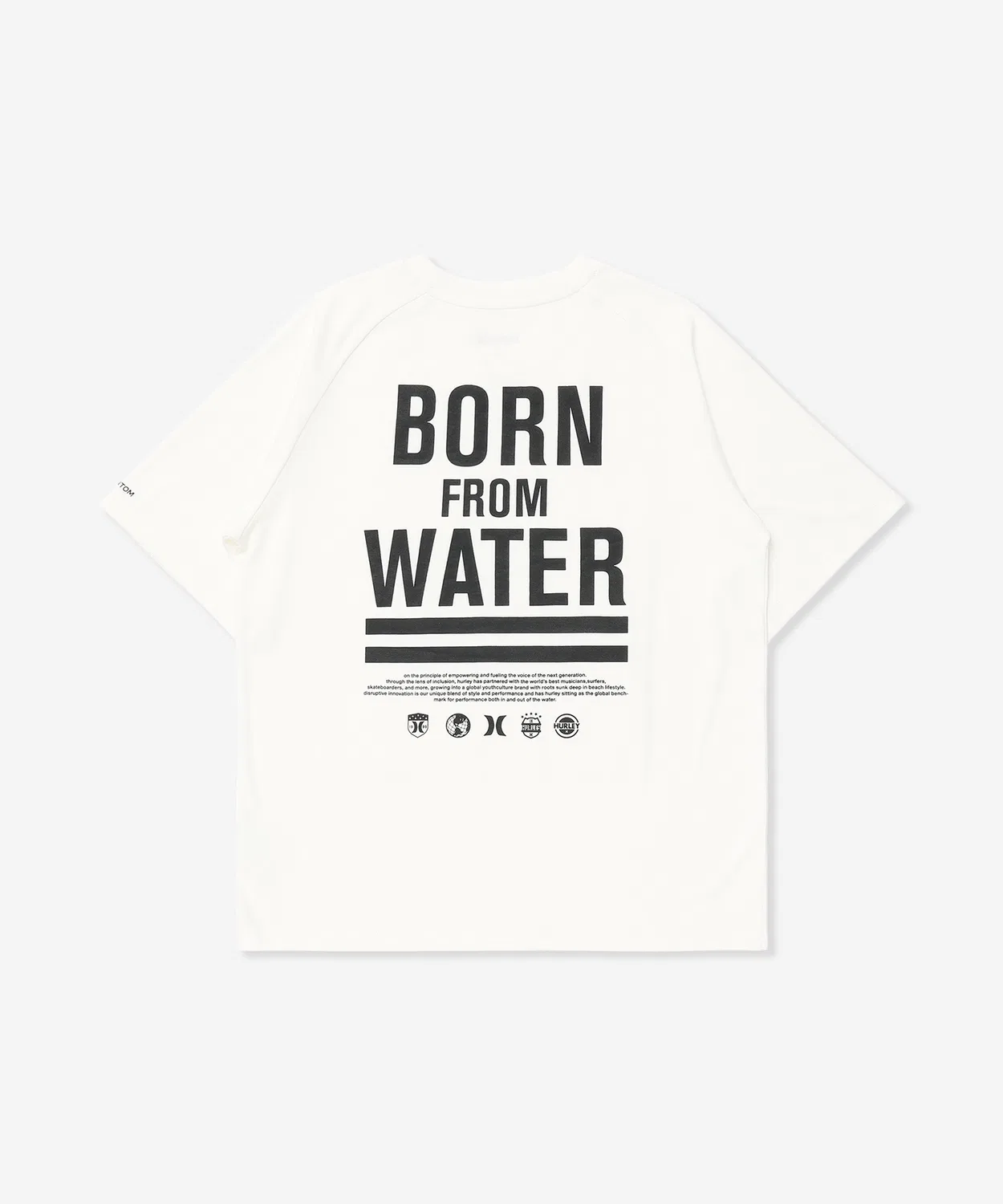 Рашгард детский Hurley PHANTOM BFW OVRSZD SS TEE белый