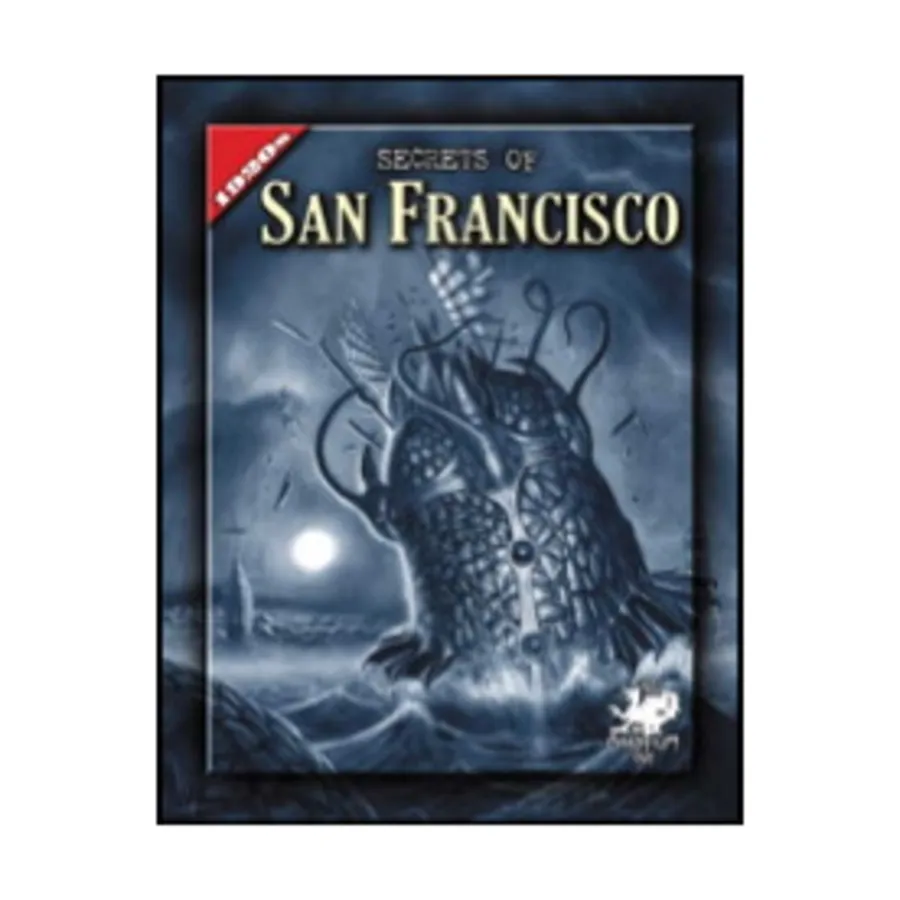 

Secrets of San Francisco, Call of Cthulhu - Rule, Source & Supplement Books (Chaosium 5.6-6th Editions), мягкая обложка