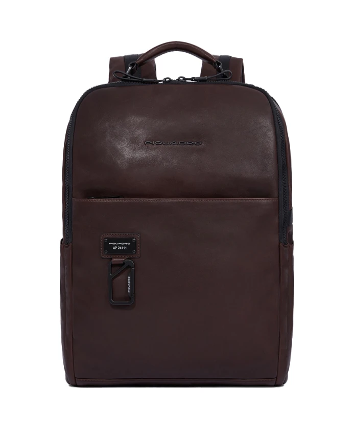 

Рюкзак для ноутбука 15,6 дюймов с отделением для iPad Piquadro, коричневый