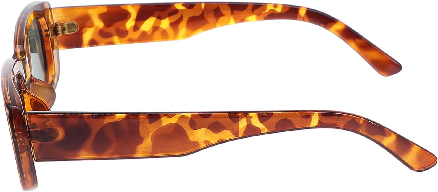 

VALICLUD 1 шт. Квадратные солнцезащитные очки с леопардовым принтом для взрослых. Модные очки для пляжных фотосессий. Стильные, удобные, подходят для особых случаев. Привлекательный дизайн