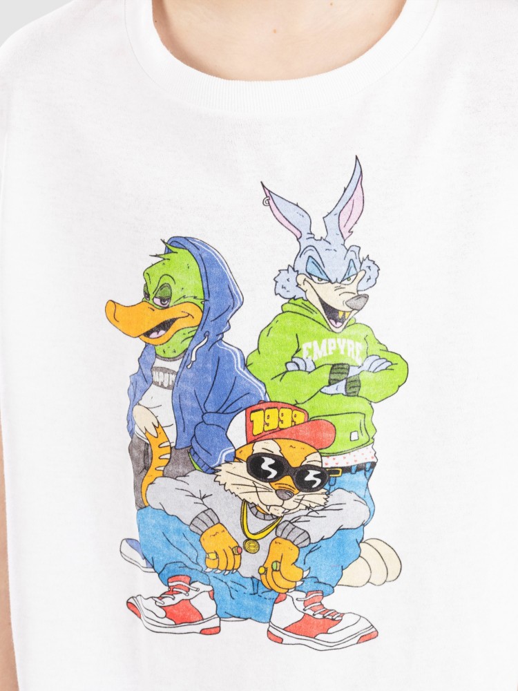 Футболка Empyre Toon Street Kids T-Shirt, white — фото 3
