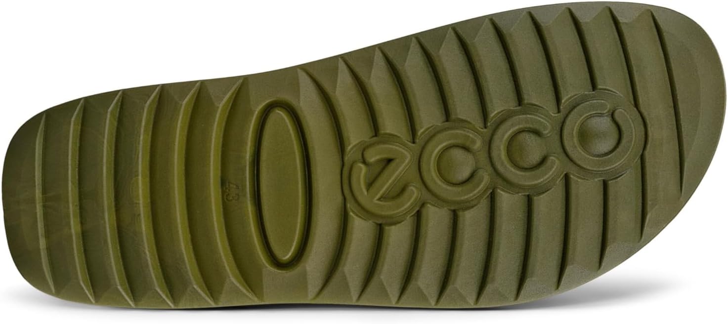 Мужские сандалии ECCO Cozmo с двумя ремешками и пряжкой, Acorn Nubuck — фото 4