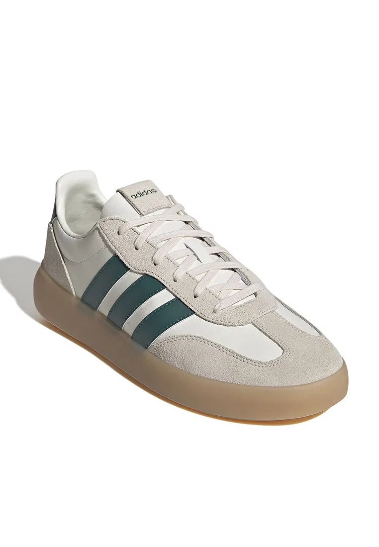 Кроссовки мужские, Decode, Barreda Adidas, зеленый/кремовый/белый — фото 2