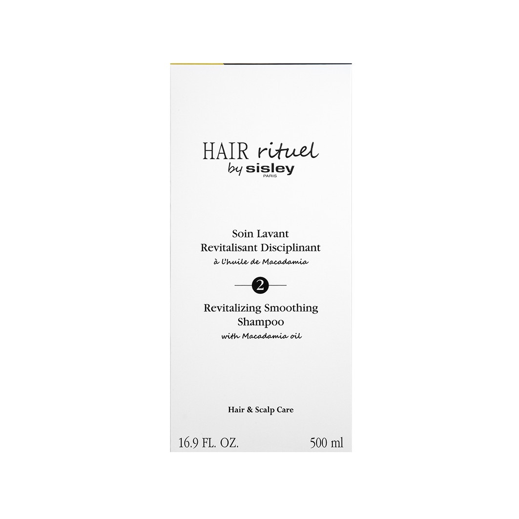 Шампунь soin lavant disciplinant à l'huile de macadamia Hair Rituel By Sisley, объем 500 мл — фото 4