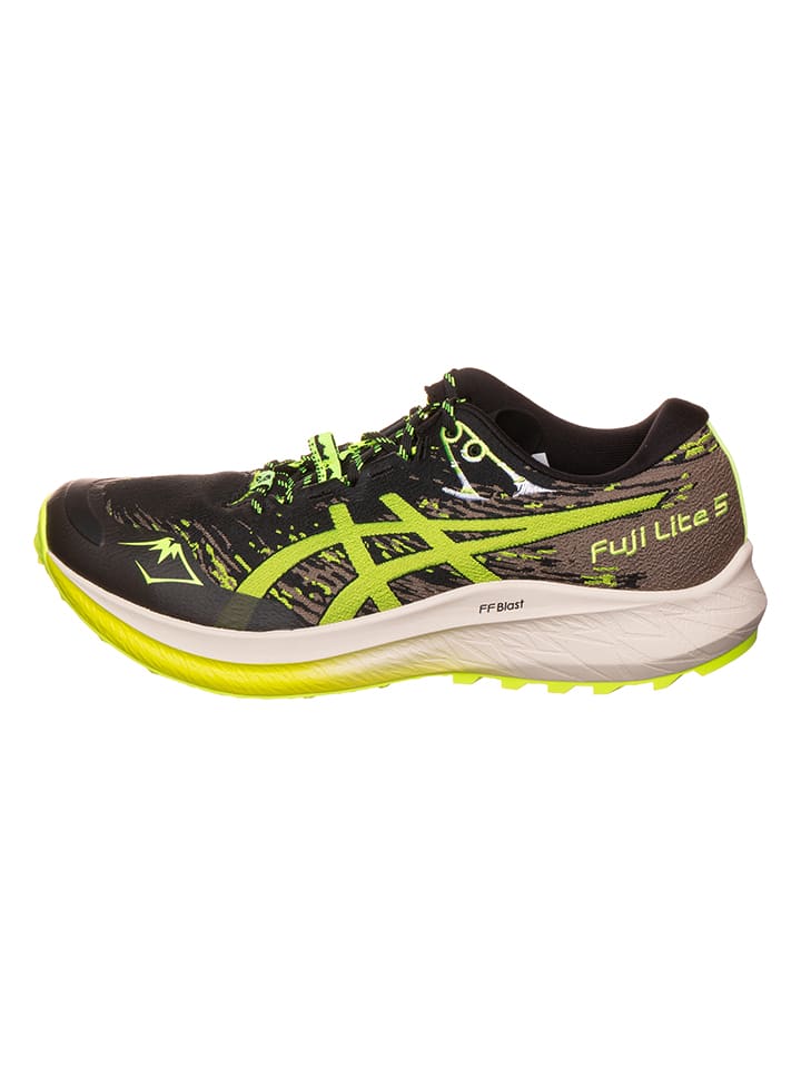 

Кроссовки для бега Fuji Lite 5 asics, цвет schwarz/grün