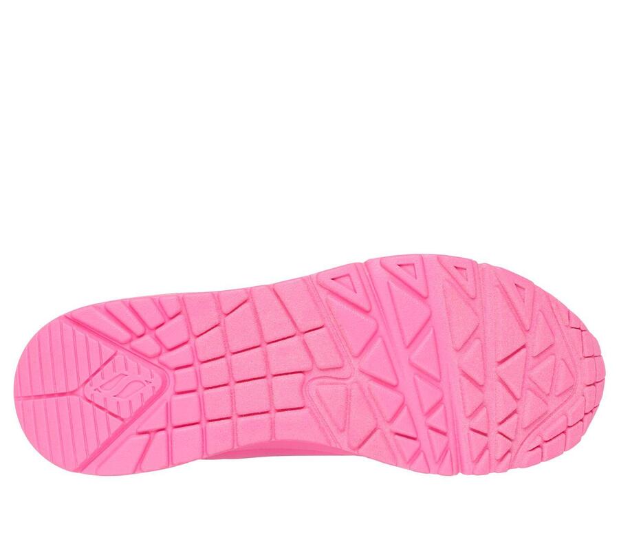 SKECHERS Женские кроссовки UNO SPREAD THE LOVE розовые — фото 3