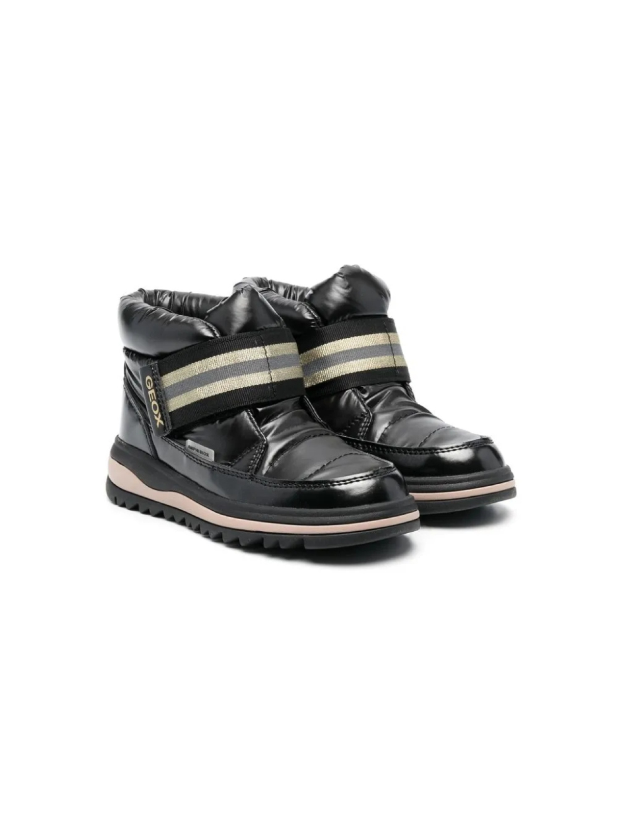 

Geox Kids ботинки Adelhide AB на липучках, черный