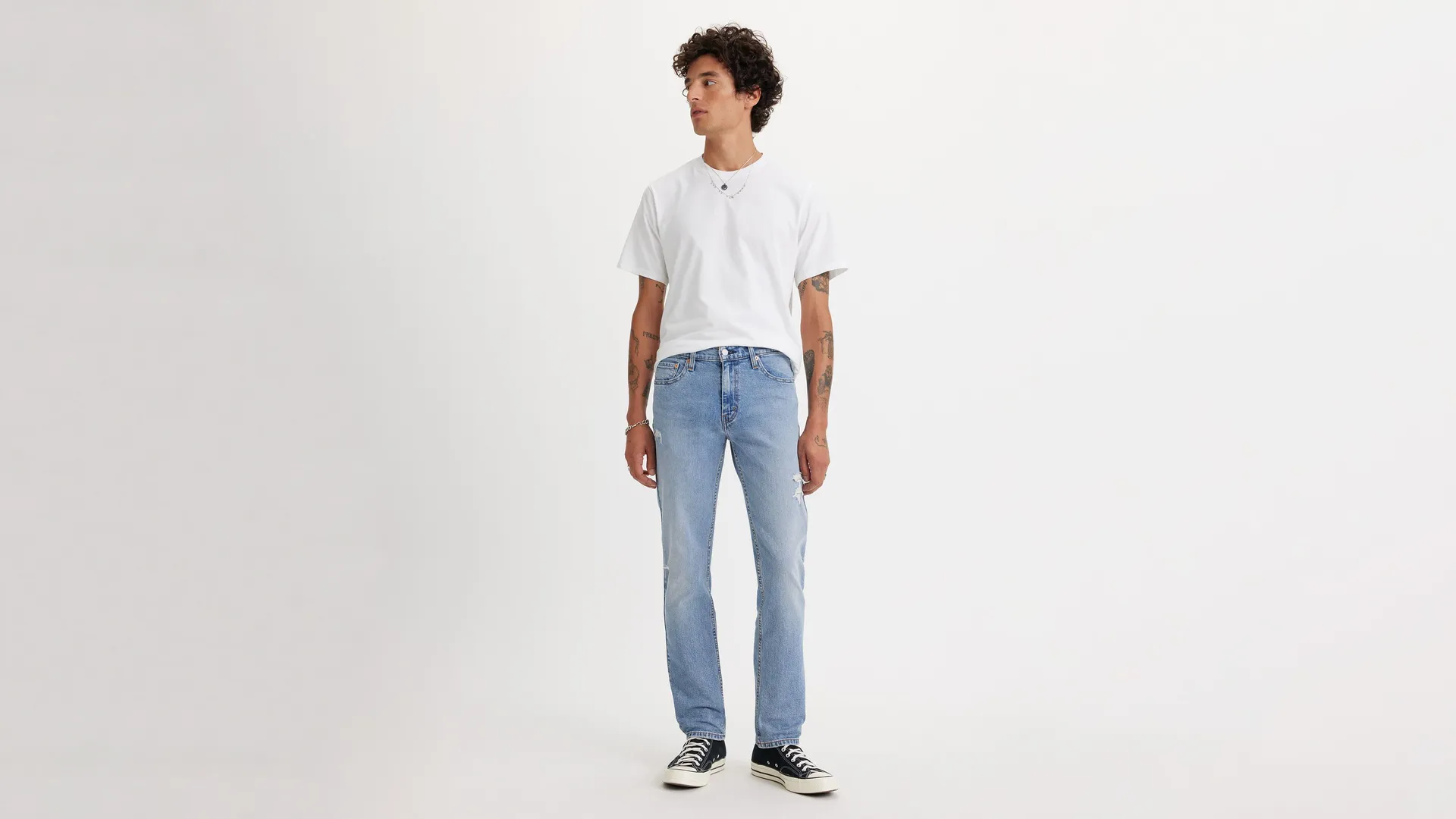 

Мужские джинсы узкого кроя 511 Levi's, цвет Lightwater Dreams - Light Wash - Stretch