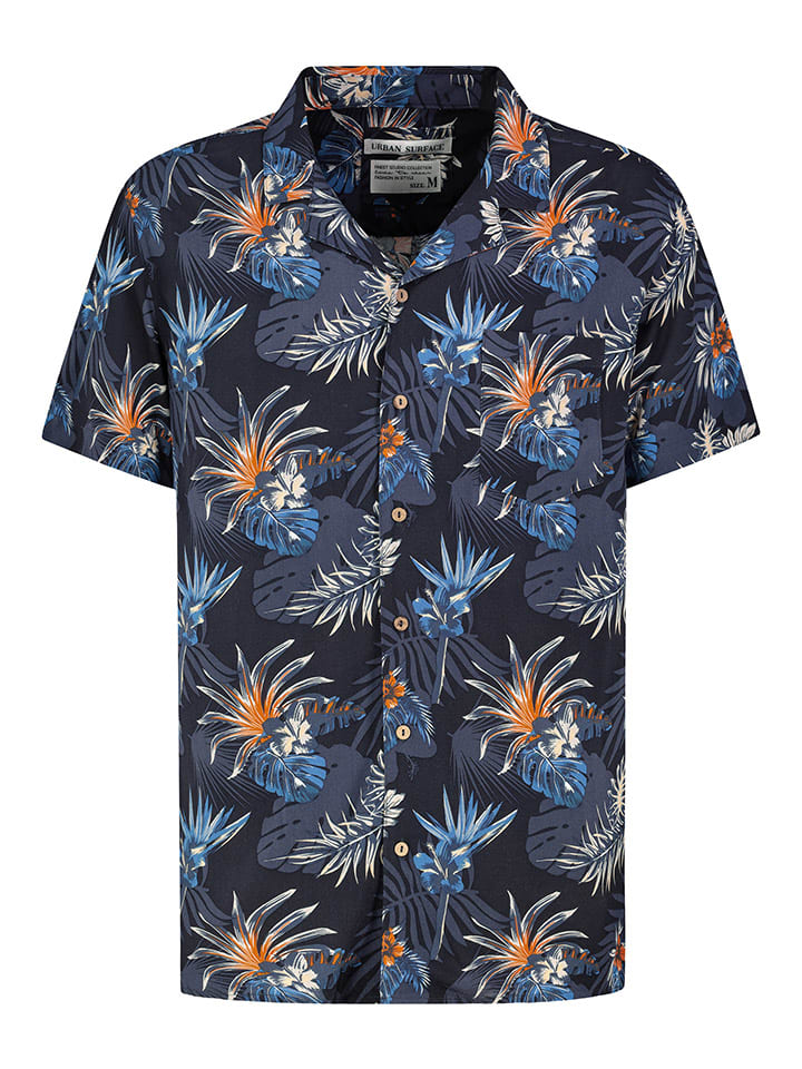 

Рубашка Sublevel, темно-синий