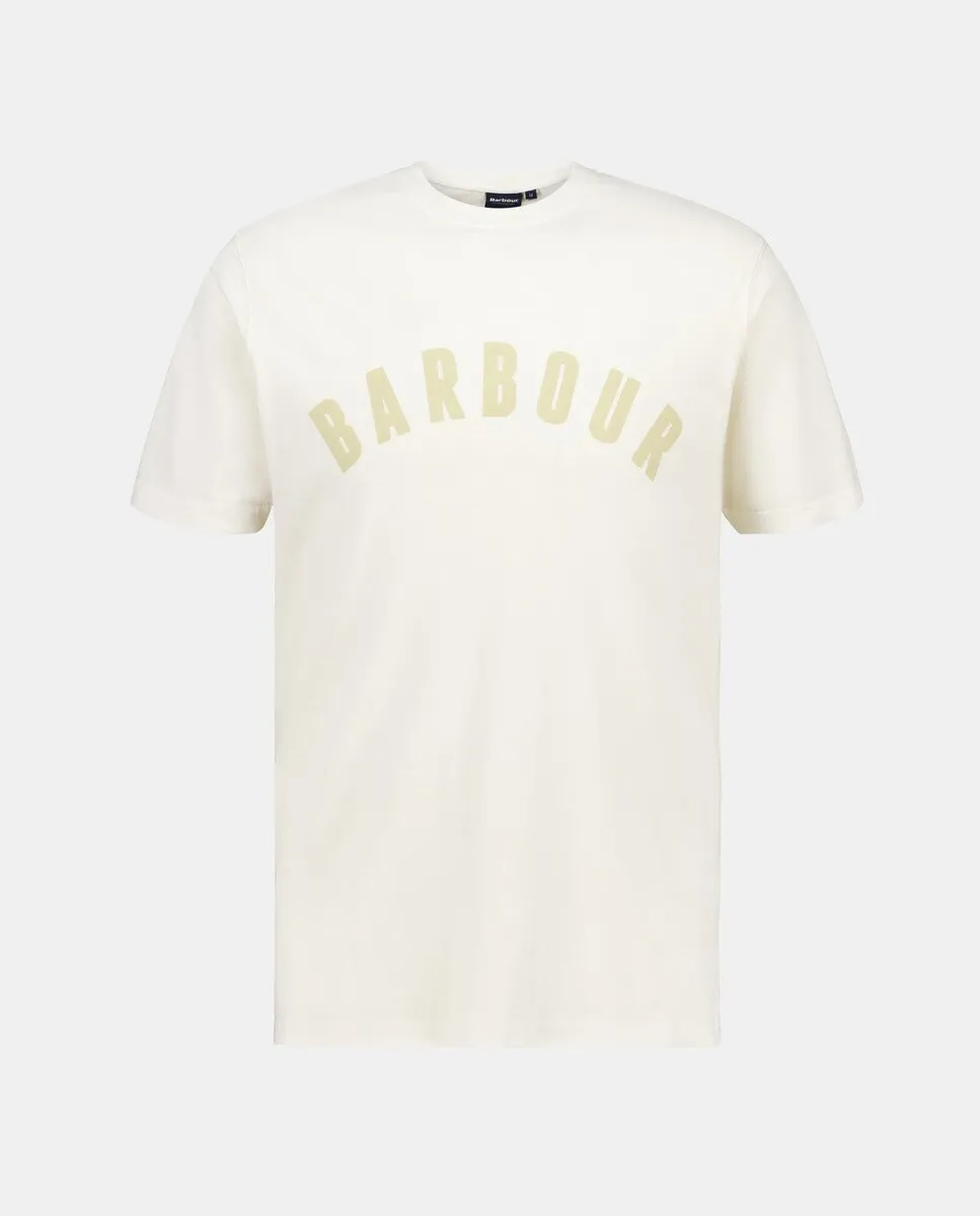 

Базовая мужская футболка с коротким рукавом Barbour, бежевый
