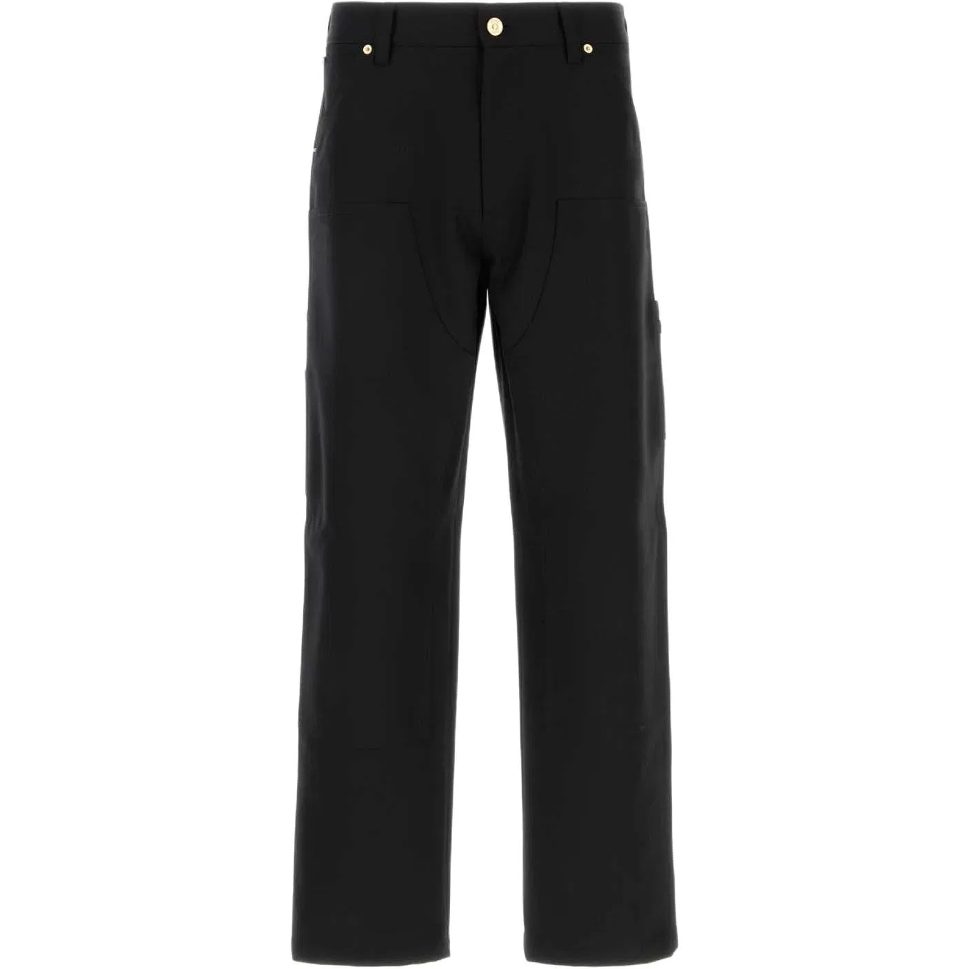 Брюки карго прямого кроя с патчем Carpenter VERSACE, Black