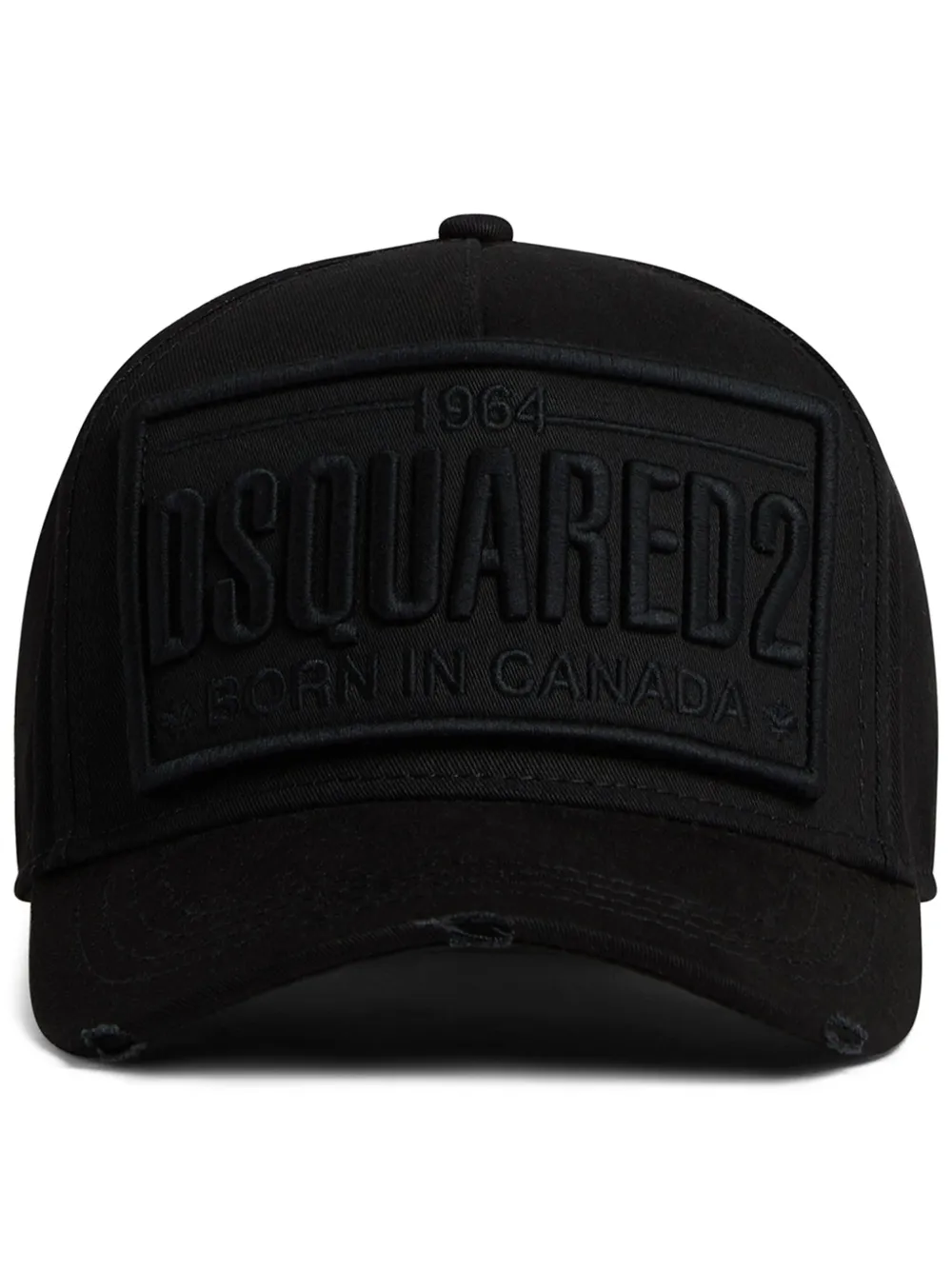 

Кепка с вышитым логотипом DSQUARED2, черный