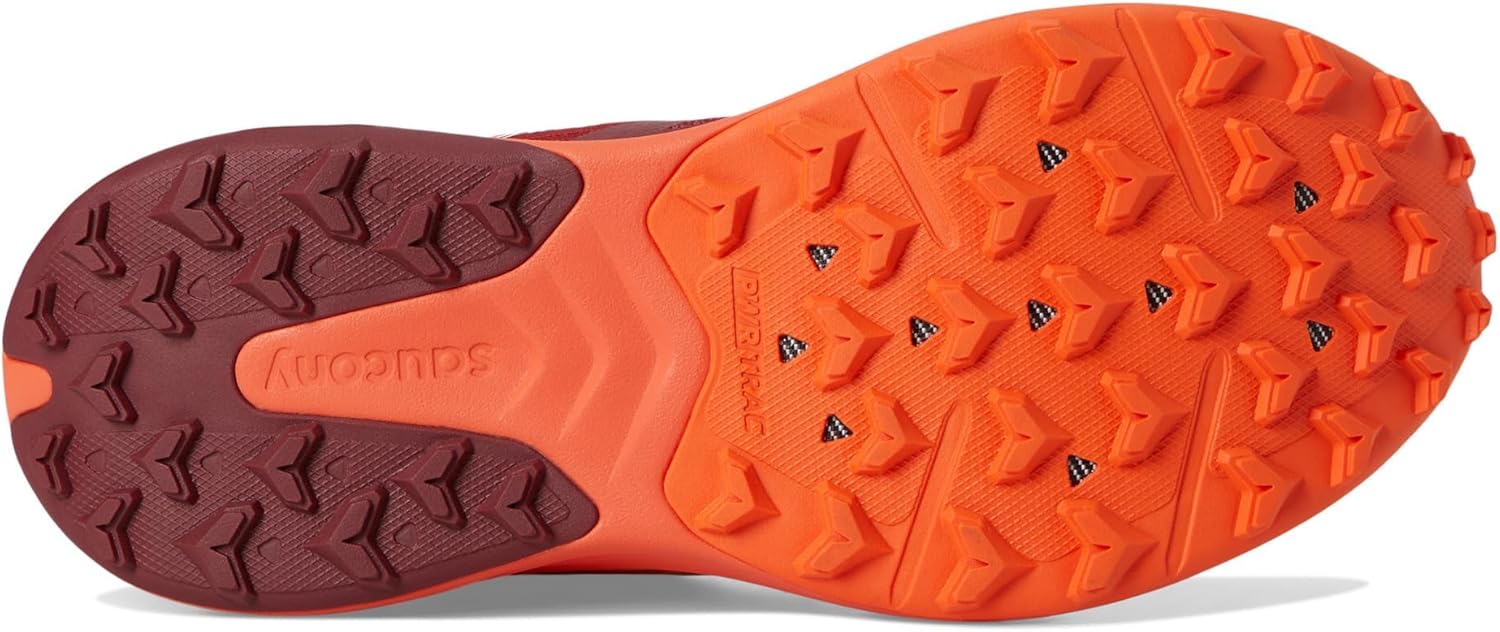 Мужские трейловые кроссовки Saucony Xodus Ultra 3, Currant/Pepp — фото 3