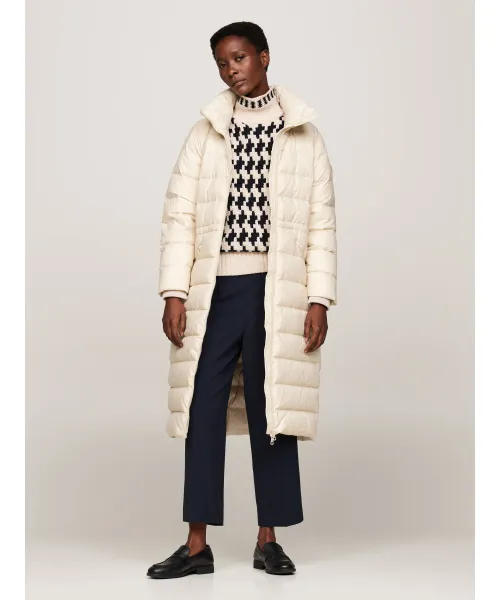 

Пуховик Regular fit Tommy Hilfiger, бежевый
