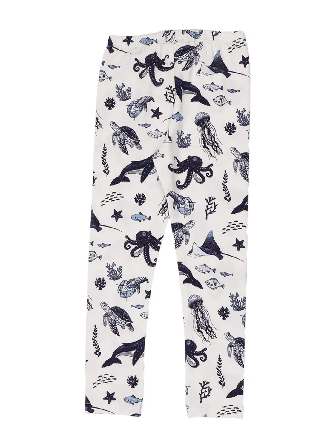Узкие леггинсы 'Walkiddy - Underwater World Leggings' Walkiddy, White — фото 2