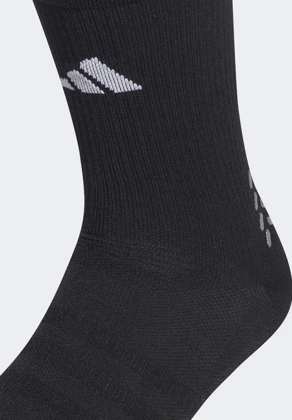 Носки футбольные Adidas Performance, черно-белые — фото 2
