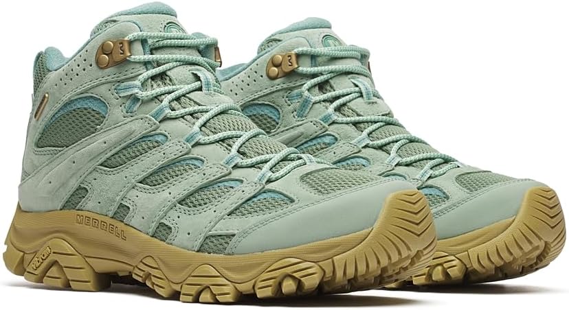 Мужские походные ботинки Merrell Moab 3 Mid водонепроницаемые, Juniper — фото 2