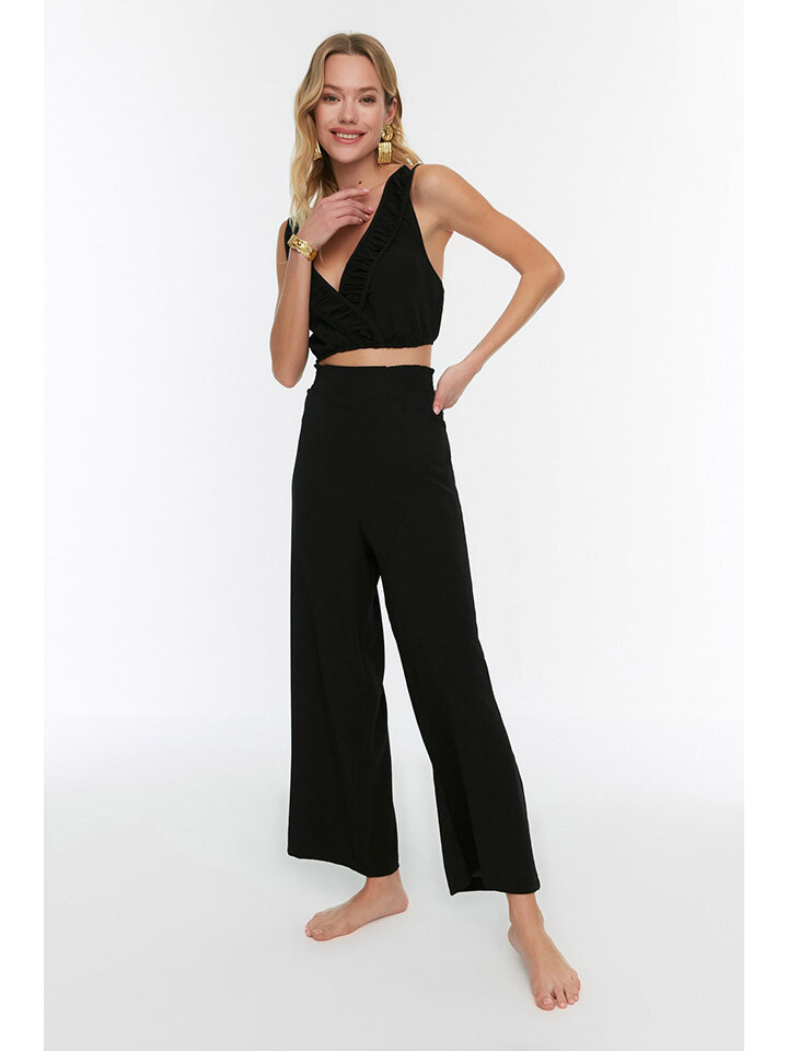 

Топ trendyol 2tlg. Outfit, черный
