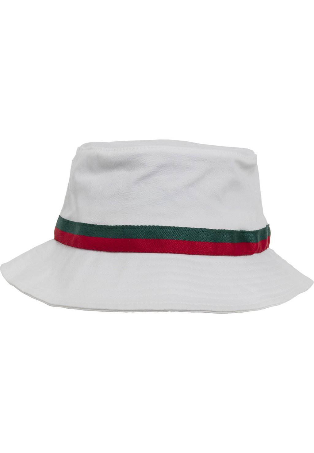 

Панама BUCKET Flexfit, цвет white/firered/green